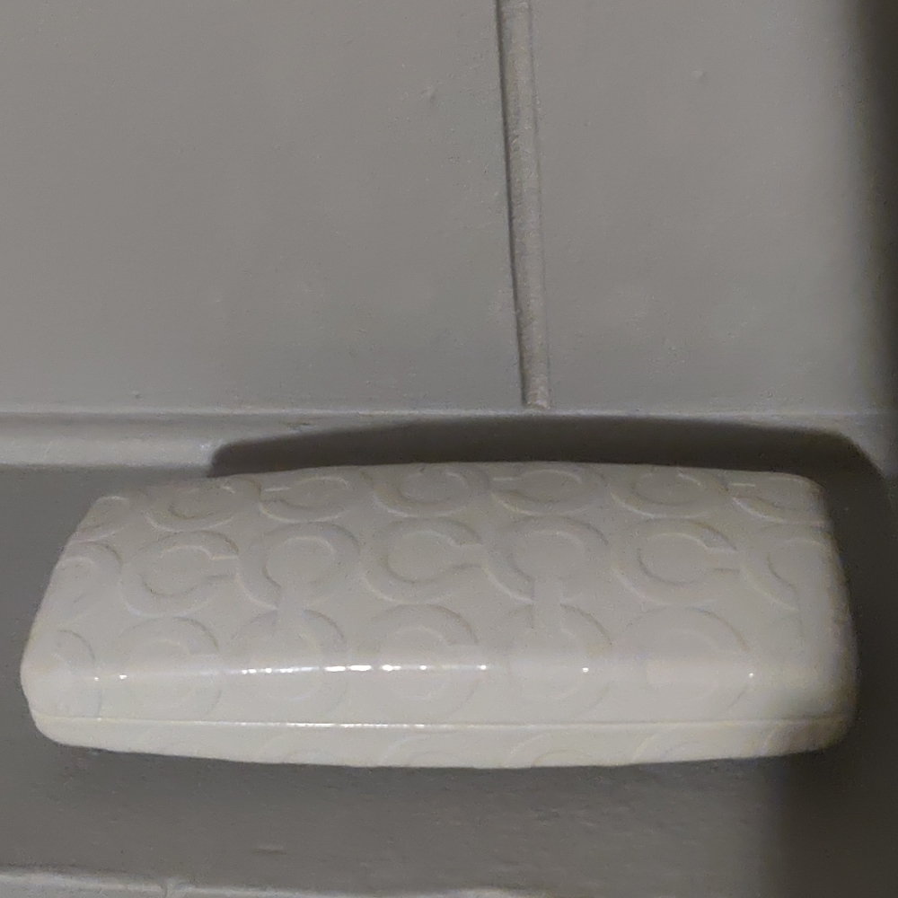 Coach eyeglass case